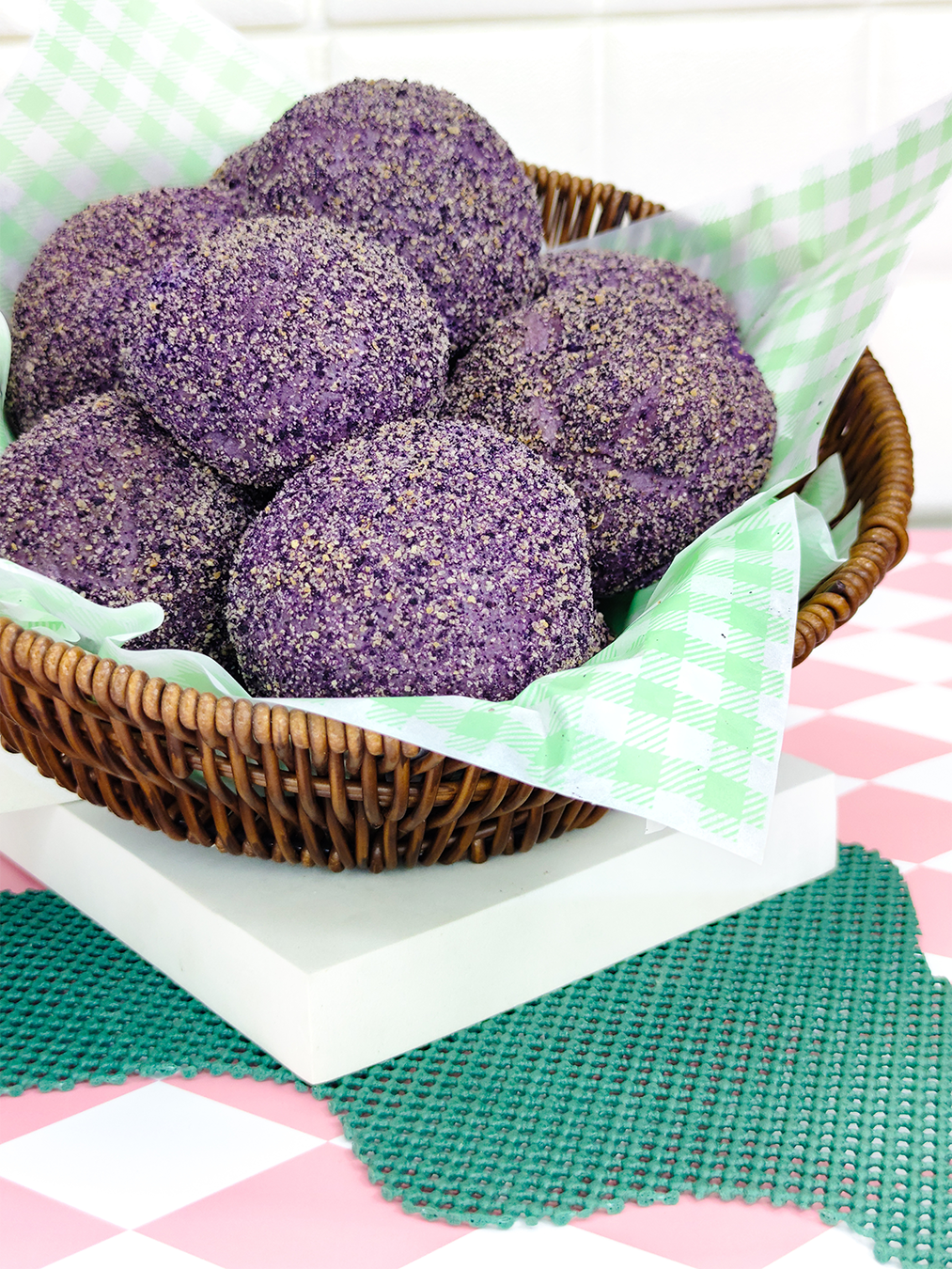 Ube Cheese Pandesal